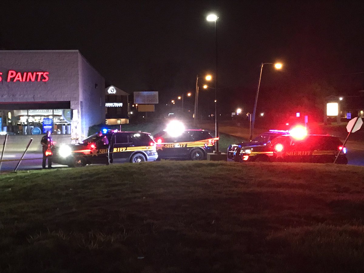 Franklin county sheriff department investigating a shooting near west broad outside of a bar.  Scene got a little tense for a moment.  