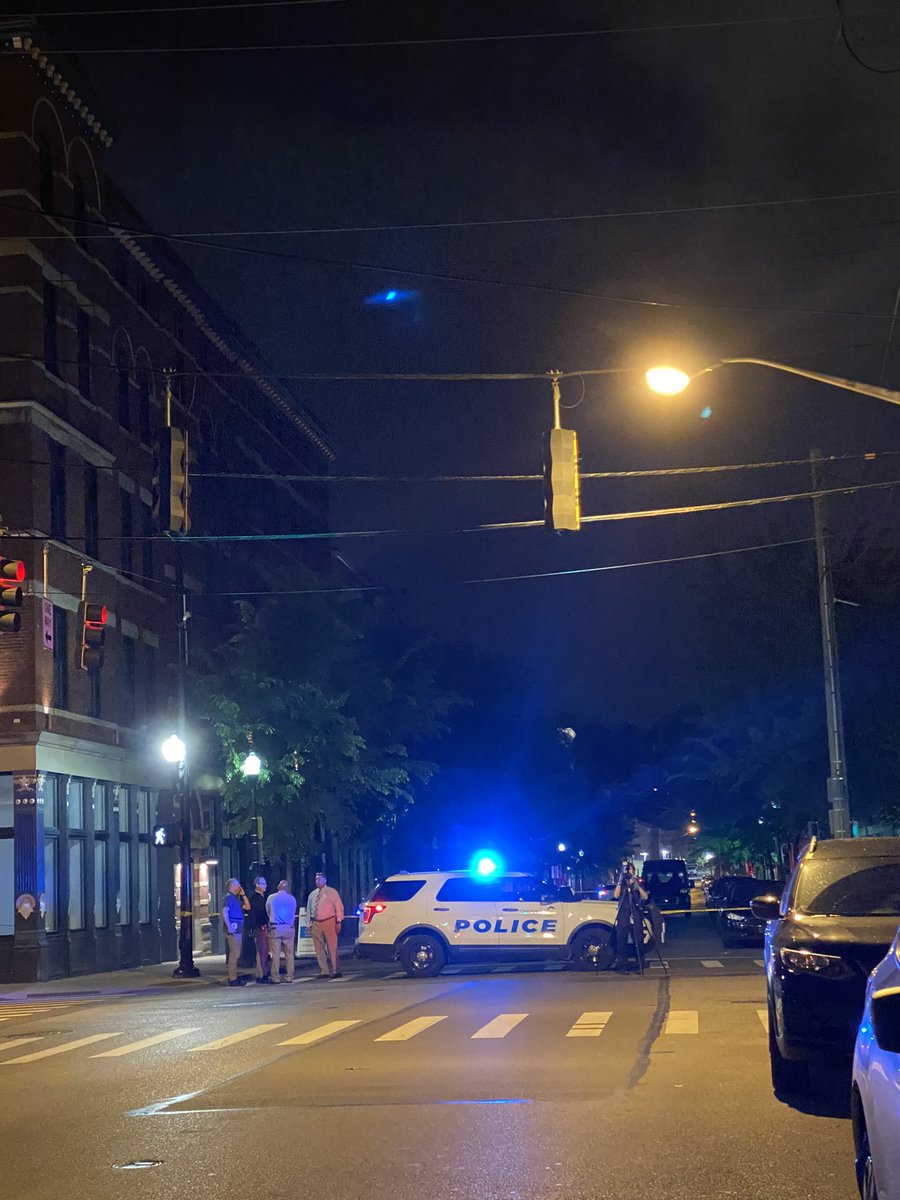 Deadly shooting. Police believe a homeless man was caught in the gunfire. Another man shot and taken to UCMC. Police in the area at 1:30am heard the shots fired. 