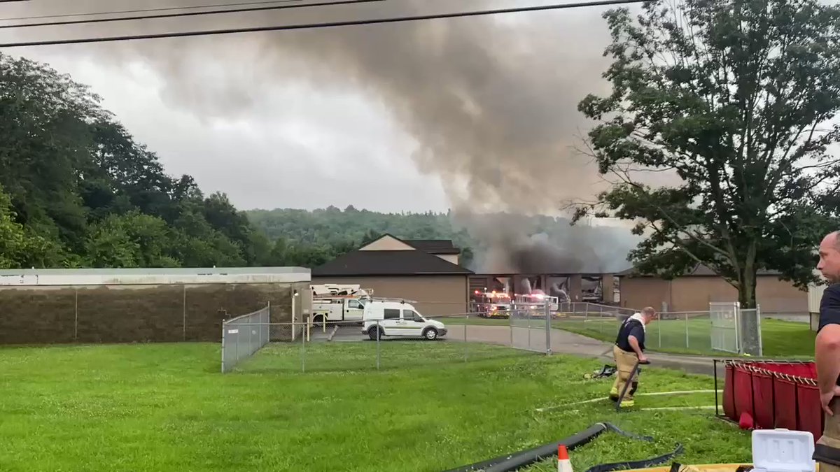 A major fire fight is underway in Cleves. This is at Premier RV & Boat Storage in Whitewater Township. About 24 fire units responding.