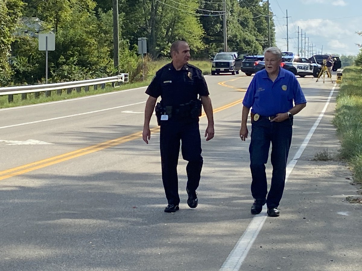 Hamilton Twp Police Scott Hughes says the victim in this morning's hit and run on Grandin Rd was a 37 yo man. It's believed he was hit by a car heading toward Rt. 48 sometime around 8 this morning
