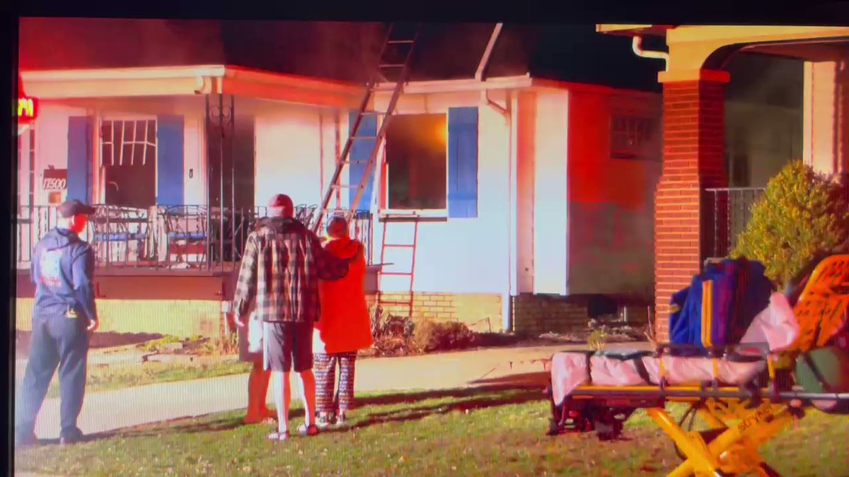 House Fire on Dartmouth Avenue. The house was occupied. A 39 year old female was transported to Metro with minor burns. Cleveland Police and Fire worked tirelessly to resuscitate the families pets. All the pets survived