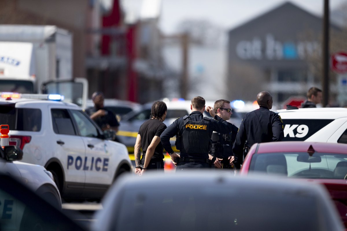 Current scene at Target in Oakley where police are responding to a shooting