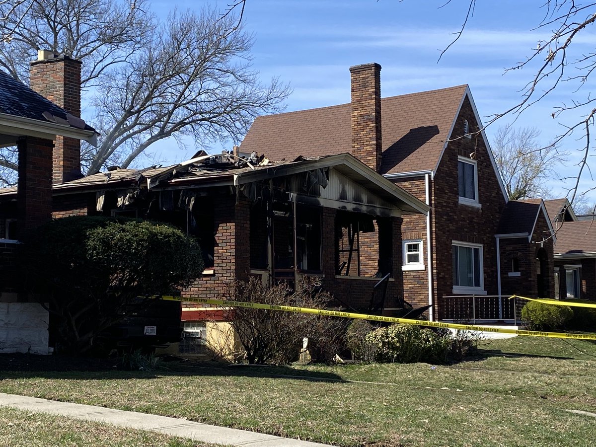 Northcutt Avenue in Bond Hill is back open this afternoon. Fire crews responded just before 4am to a two-alarm fire that badly damaged this home. CIN Fire Chief Washington says 1 woman is dead. Waiting on confirmation of ID, cause of the fire and if home will be torn down