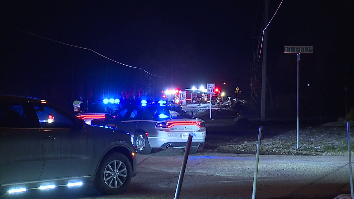 OSHP reports one dead and 2 or 3 others transported from this crash on West Ridge Road north of Dellefield Road in Elyria Township. Van on its roof in the ditch and a car that had the roof removed by firefighters. Area still closed