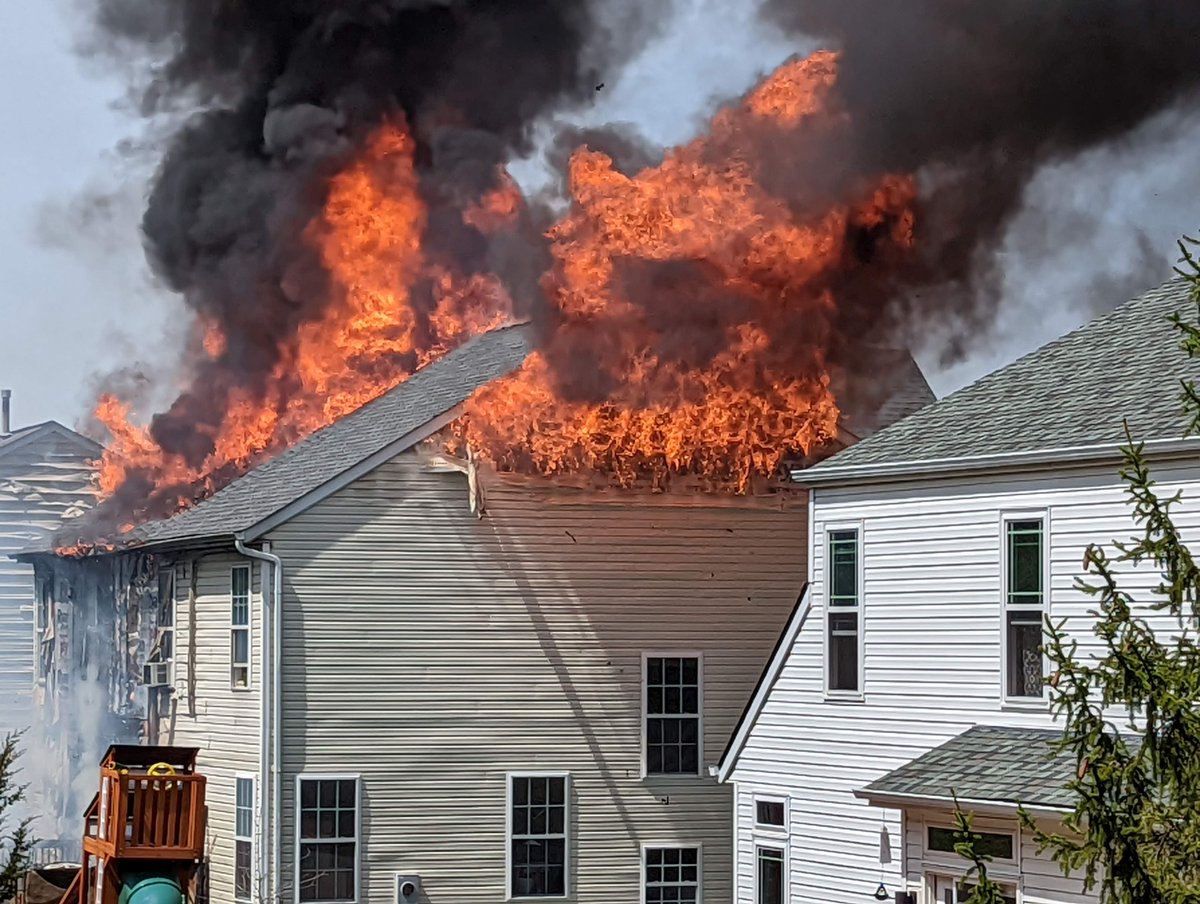 A house on Cherry Hill Lane in Lebanon caught fire around 1:45 p.m. today. no one was injured, and the fire is under control now, Lebanon dispatch said