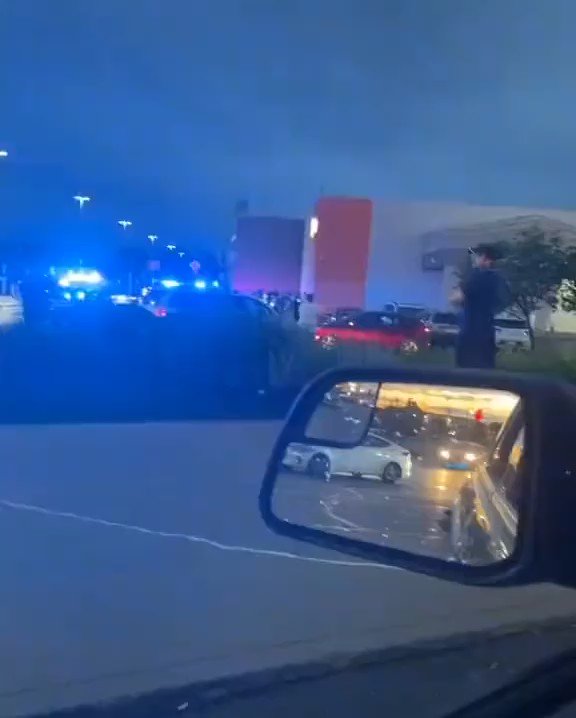 Shooting at Walmart in Hamilton   Officers have responded to a shooting at a Walmart store in Hamilton Ohio with Reports of at least 2 shot, including 1 deceased According to reports, the deceased was a door greeter police have closed the area