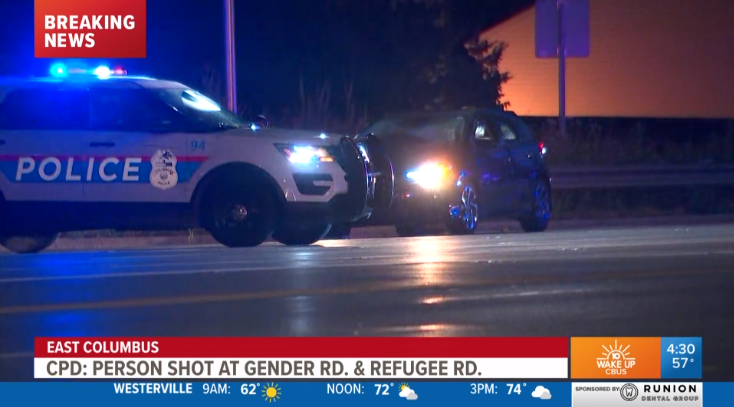 TRAFFIC @ColumbusPolice have CLOSED Gender Rd between Refugee Rd & Bennell Dr because of a shooting that happened around 3:40 am.