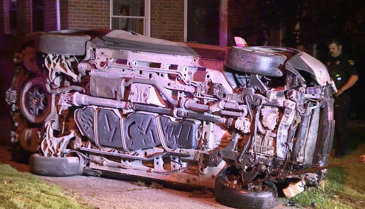 Driver loses control & crashed into Cleveland Hts home causing extensive damage. Homeowner calling for safety measures after it's happened several times before. 