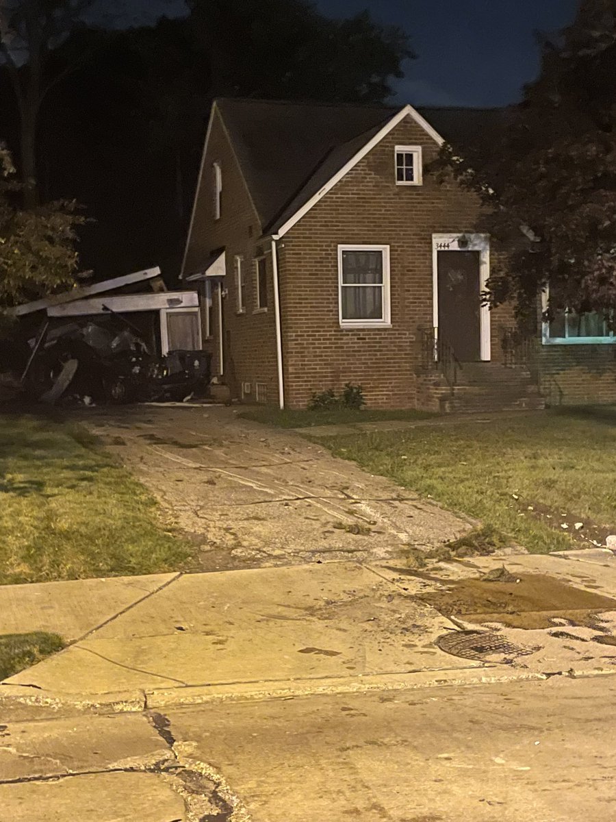 Driver loses control & crashed into Cleveland Hts home causing extensive damage. Homeowner calling for safety measures after it's happened several times before. 