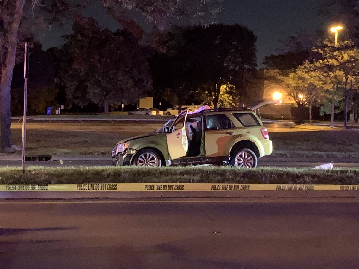 two people are dead after an SUV struck a pole on Fishinger Blvd overnight near Hilliard.  Fishinger is closed between Mill Run Drive and Smiley Road.  The crash investigation is just beginning. The closure will last for several hours most likely