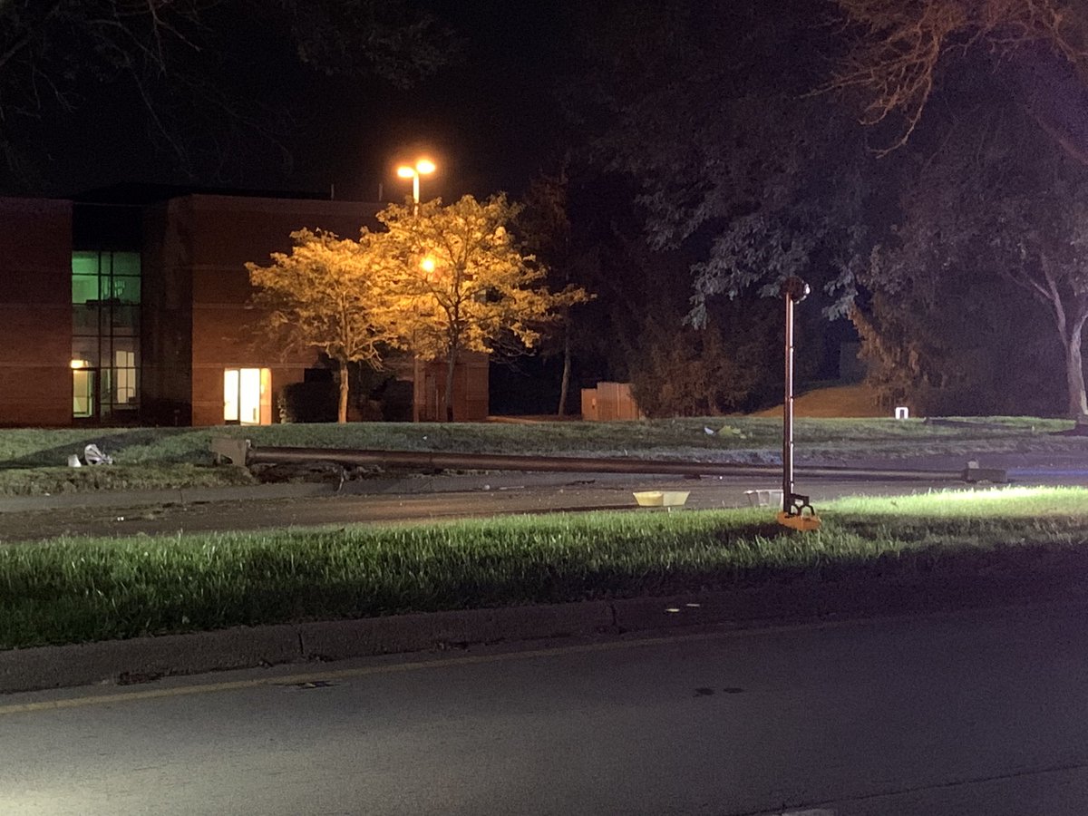 two people are dead after an SUV struck a pole on Fishinger Blvd overnight near Hilliard.  Fishinger is closed between Mill Run Drive and Smiley Road.  The crash investigation is just beginning. The closure will last for several hours most likely