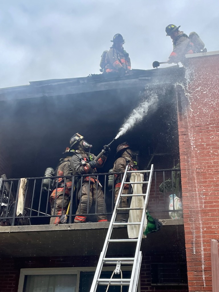 Our Firefighters extinguished this 2-Alarm Fire in McAlpin Ave in Clifton this afternoon. The fire is now out and no injuries are reported