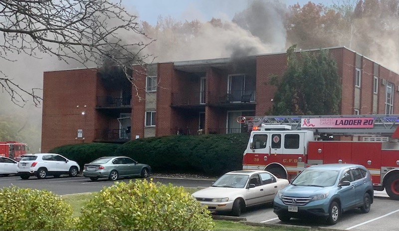 2-Alarm Cincinnati, OH Fire in McAlpin Ave in Clifton this afternoon. The fire is now out and no injuries are reported