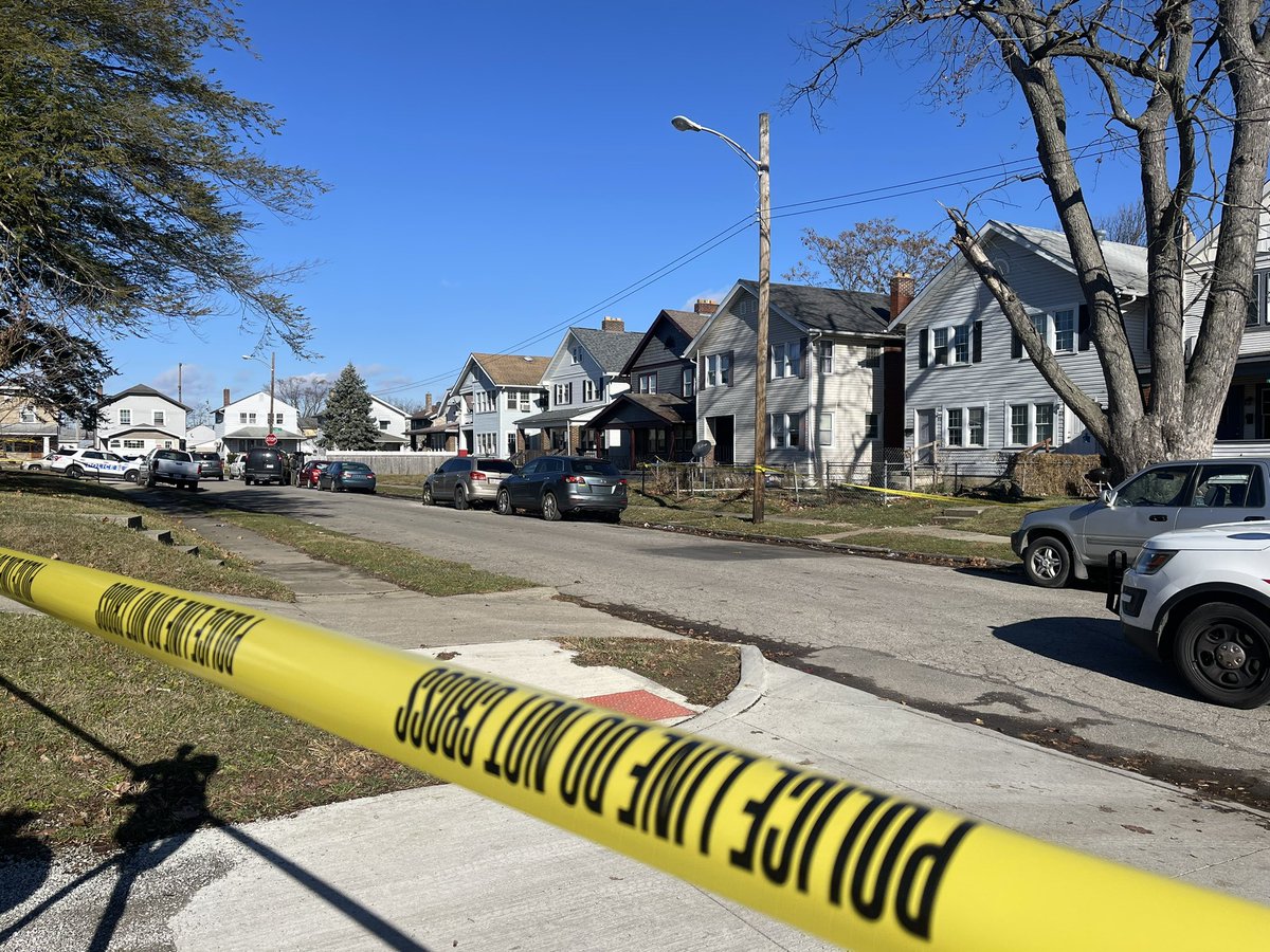 Scene of an officer involved shooting on Racine Avenue in the hilltop.  The FBI is involved and taking the lead on the investigation. CPD is here to assist