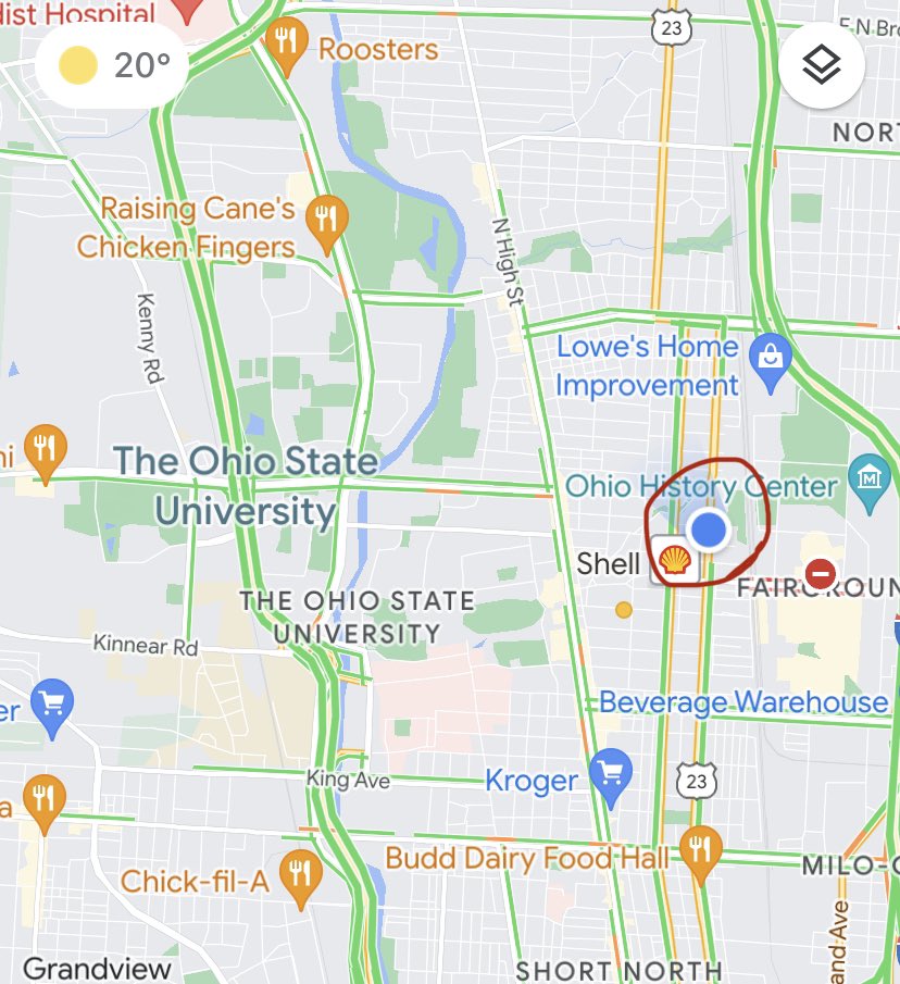 3 people have been hurt in a shooting at an Airbnb near Ohio State's campus, police said.  2 people are in critical condition.  @ColumbusPolice officers continue gathering evidence.   No names released.  No suspect information yet. 