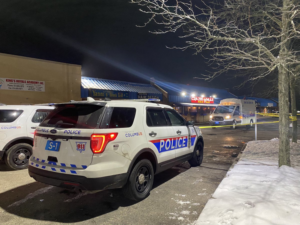 Columbus Police are investigating a shooting at the Crazee Mule Pub & Grill on Cleveland Avenue. One person is dead after being shot inside the restaurant late Monday night.