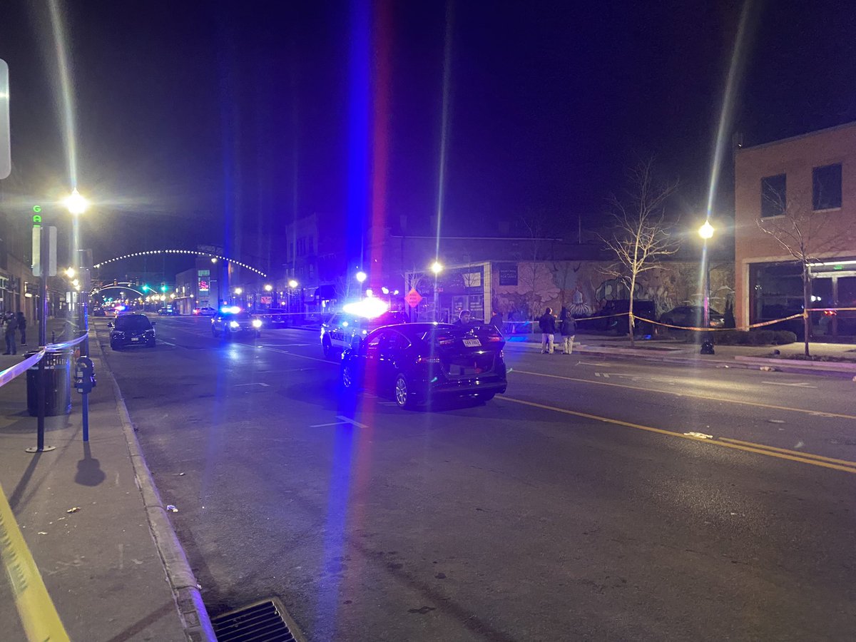 Columbus Police have a suspect in custody after an overnight shooting in the Shorth North.   One person was shot and is expected to be okay. You can see shell markings in the parking lot next to Stonewall Columbus. Right now it's unclear how or why this started 