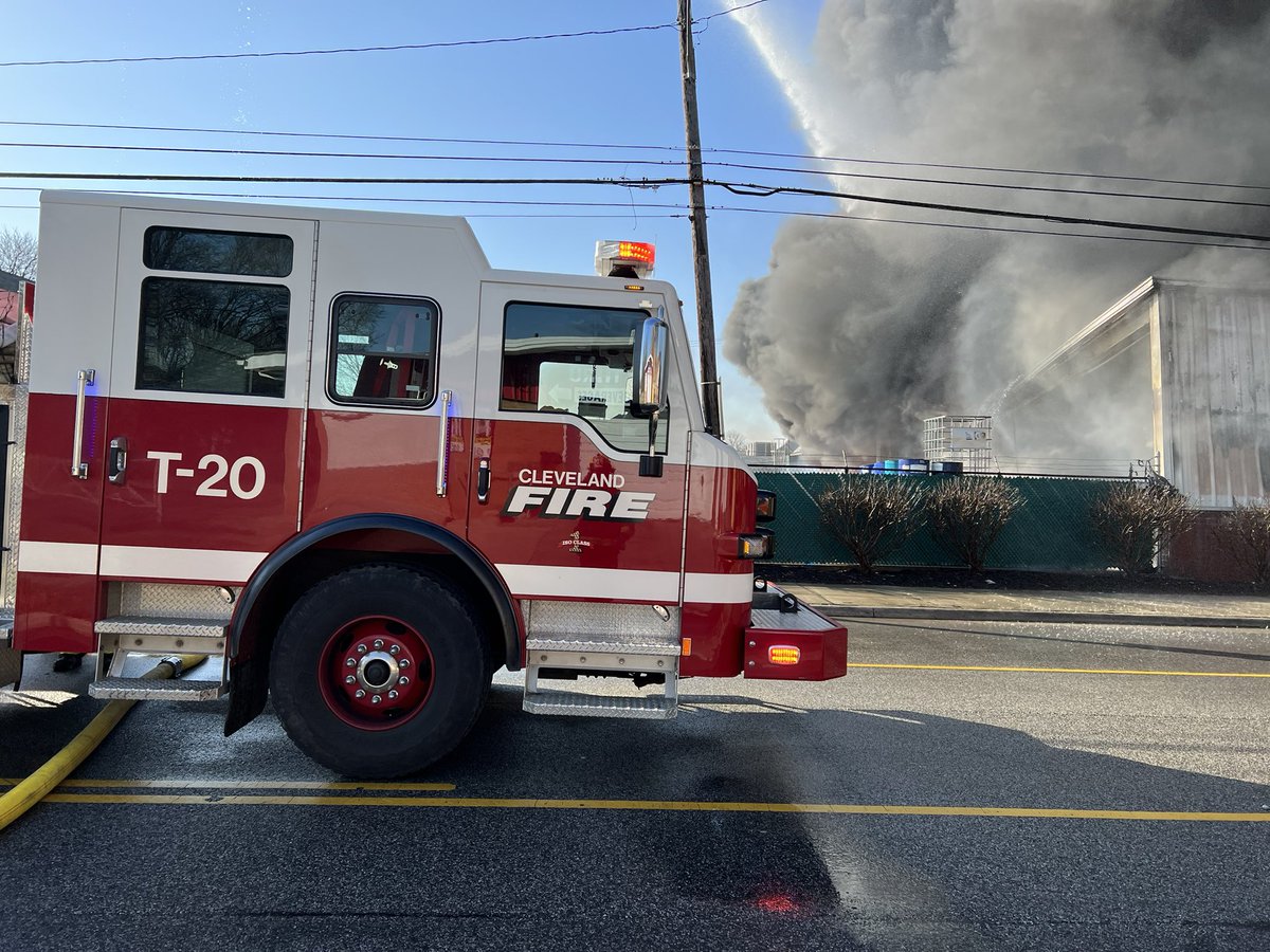 CLEFIREONSCENE Working Fire in 2-Story Manufacturing Building at W.38/Clark in Battalion 4. Second Alarm (Signal 2-2-2) struck bringing 11 Companies and over 50 firefighters to the scene. No injuries reported. HazMat Specialist responding. Cause of fire under investigation