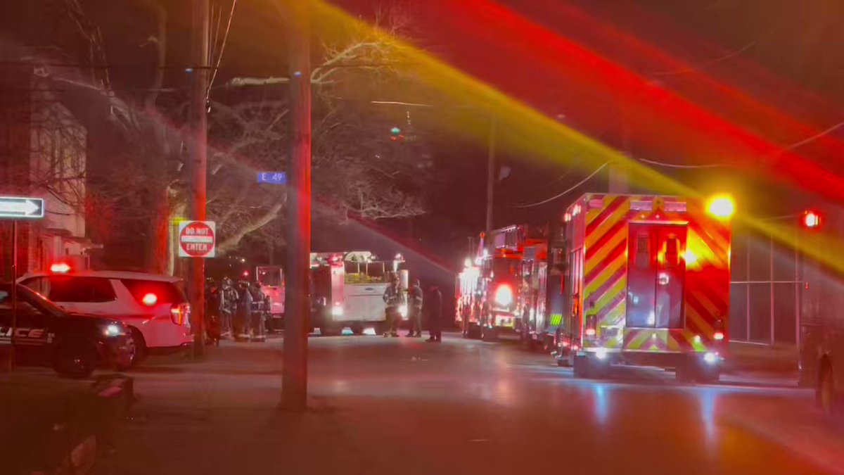 Kitchen Fire 4600 Block of Outhwaite in the Outhwaite Housing Projects. Cleveland Fire Department made quick work of this. No reported injuries . Smoke ,water, and Fire to the kitchen