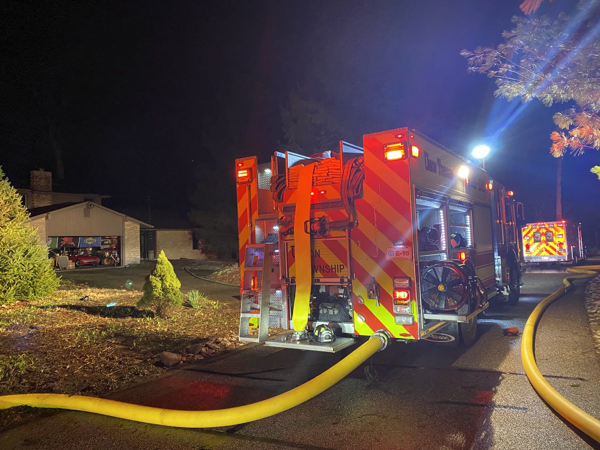 House fire on Sleepy Hollow in Clermont County's Union Township. No one home at the time, but a dog & cat died. As I was on scene, I was told police had just left there to respond to a shooting with multiple victims near Dogwood off Old SR 74.   