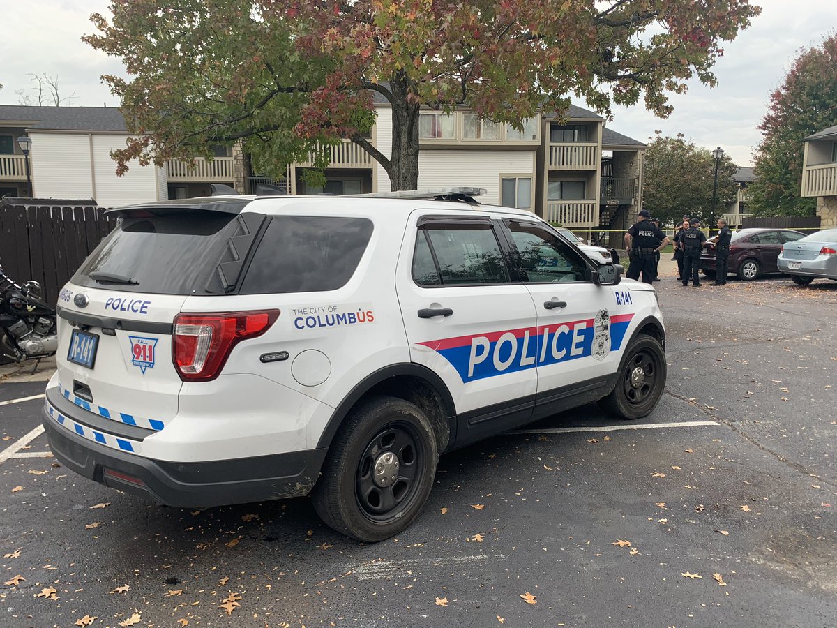 @ColumbusPolice are investigating the deaths of two people at the Cornerstone Crossing Apartments. Police said one person potentially has a self-inflicted gunshot wound 