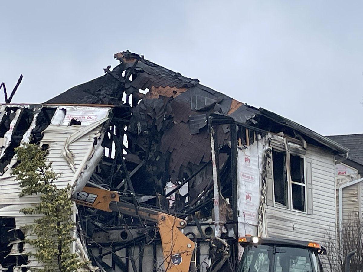 A grandmother and a young boy are missing this morning after a house fire in Blacklick. Two other children escaped the house. Firefighters believe the grandmother was helping the kids get to safety. 