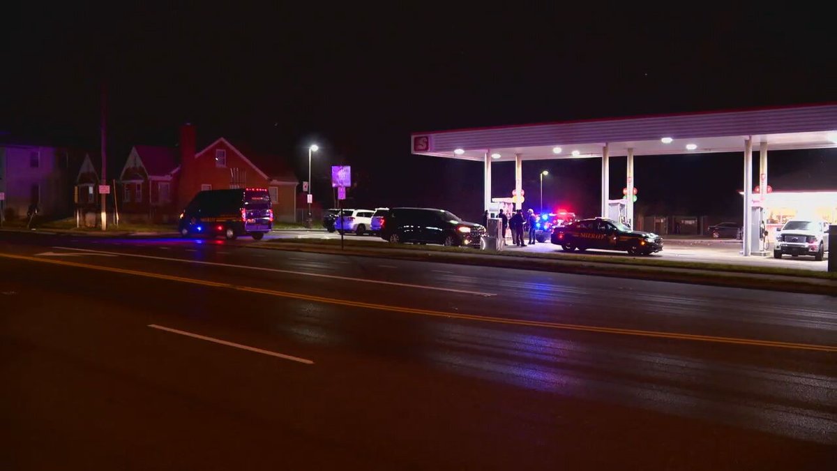 One person was hospitalized after a shooting in Mount Healthy
