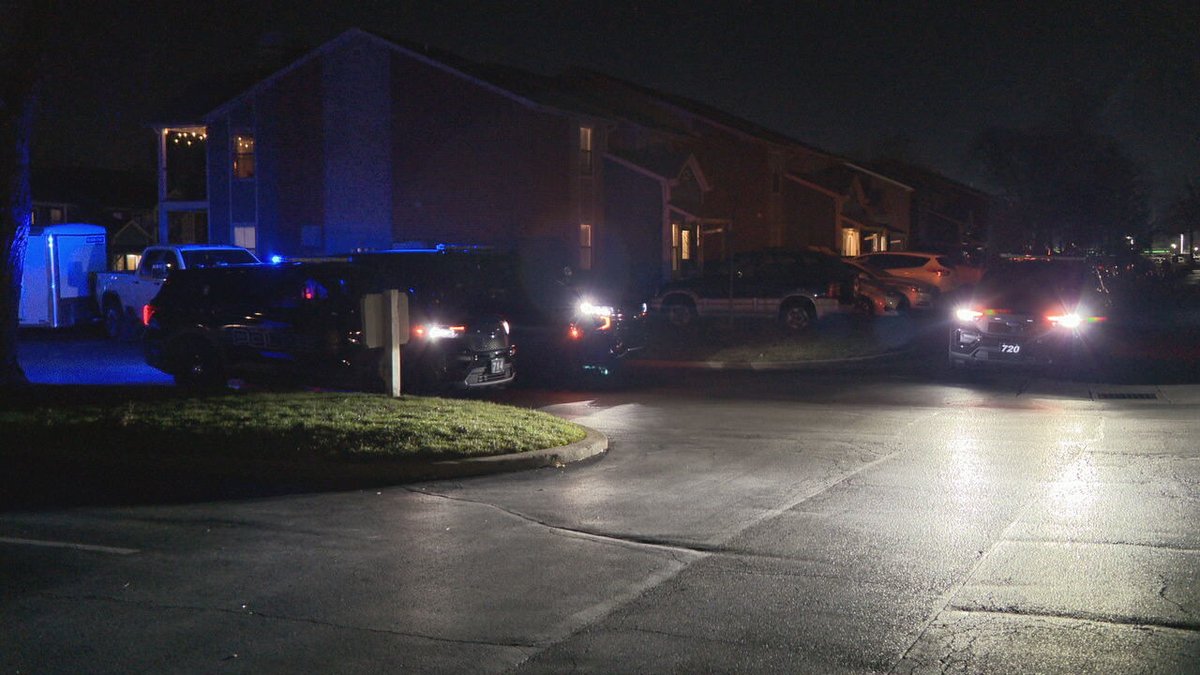 Police are investigating after a shooting at an apartment in Fairfield