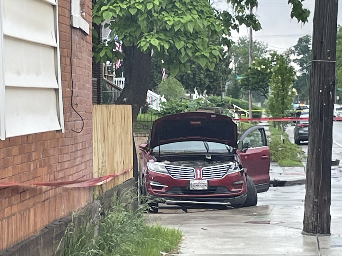 Two Columbus Police Officers are in the hospital after a crash with a wrong way driver, this information is according to investigators on the scene. It happened on Champion Ave. and Whittier St. but the police cruiser was struck a couple blocks down