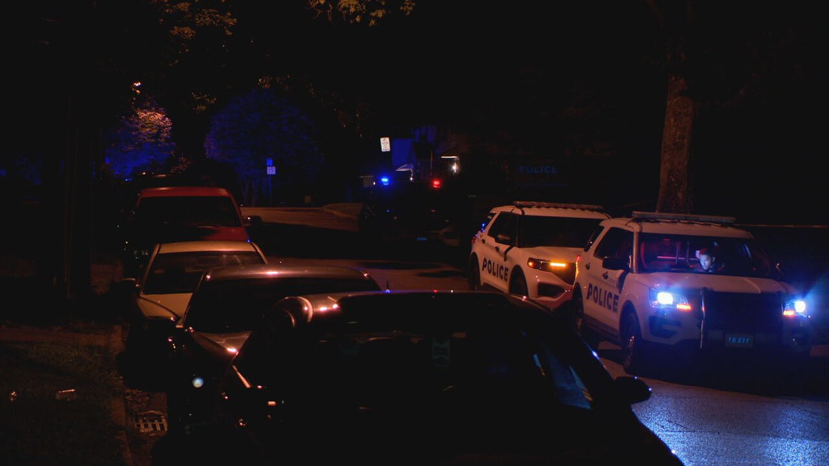 A man was hospitalized following a shooting in Winton Hills. 