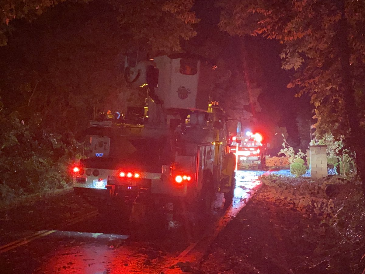 This is Blanchester in Harlan Township. Multiple roads closed and blocked because of downed trees and downed powerlines. Fire and energy crews are out in this area, but please do try to stay away as they get this work done after a radar confirmed tornado