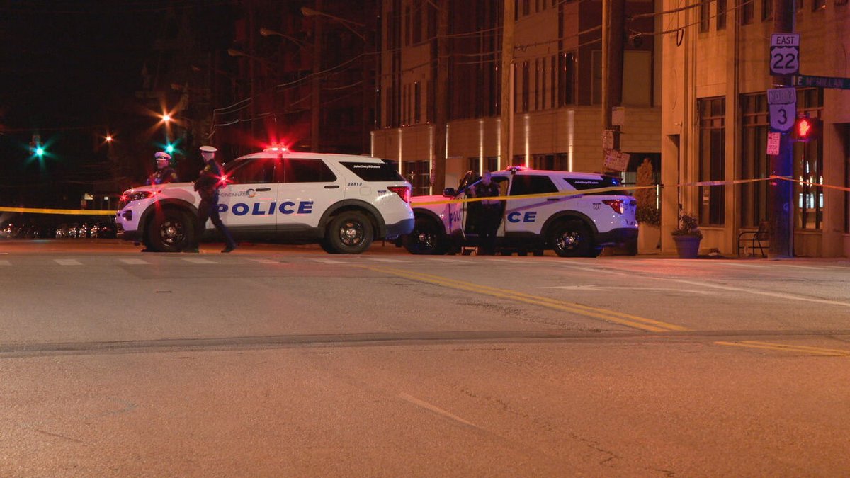 A young male was hospitalized with life-threatening injuries following a shooting in Walnut Hills