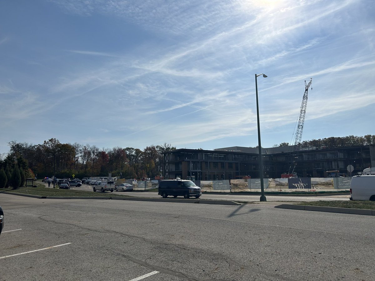 Tech Center Drive in Gahanna One person in critical condition following a shooting at a construction site.Franklin County Sheriffs Office says SWAT was serving an arrest warrant when suspect was shot