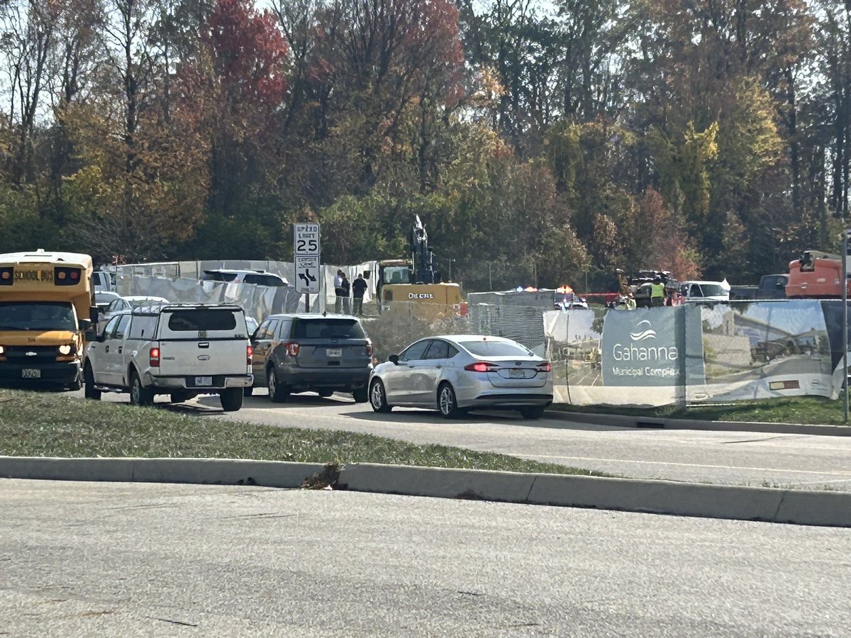 Tech Center Drive in Gahanna One person in critical condition following a shooting at a construction site.Franklin County Sheriffs Office says SWAT was serving an arrest warrant when suspect was shot