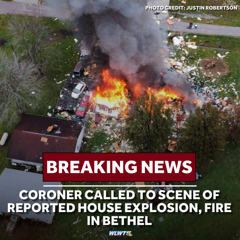 Multiple agencies have responded to a massive house fire and report of an explosion in Bethel, Ohio, Tuesday morning. The extent of any injuries are not yet known