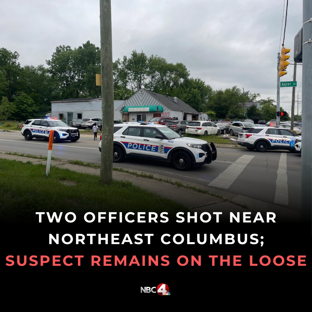 A suspect identified in connection to the shooting of two Mifflin Township officers is considered armed and dangerous