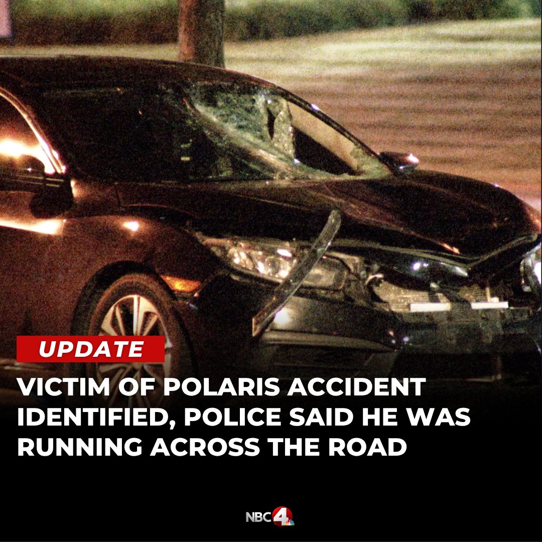 Columbus police identified the man that was killed Wednesday night after being hit by a car in Polaris