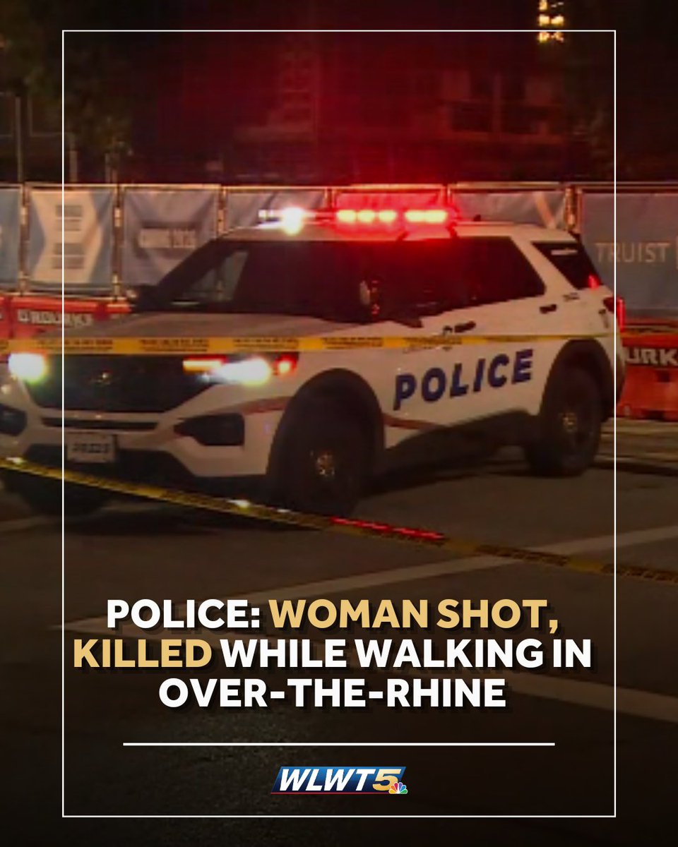 Police say a woman was walking in Over-the-Rhine Wednesday night when she was shot and killed