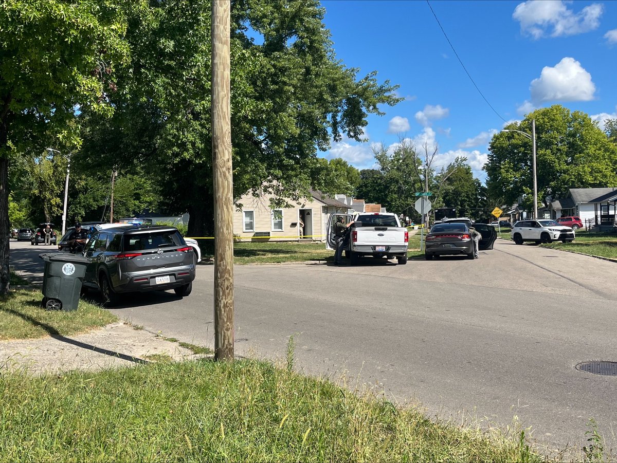 Crews are at the scene in the 3600 block of Delphos Avenue, where a neighborhood has been placed under a shelter-in-place order. Police say they are looking for a wanted suspect who they believe is armed. 