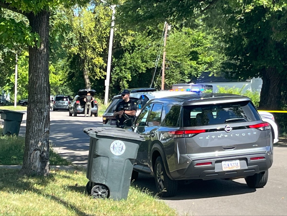 Crews are at the scene in the 3600 block of Delphos Avenue, where a neighborhood has been placed under a shelter-in-place order. Police say they are looking for a wanted suspect who they believe is armed. 