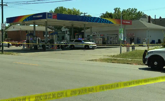 Crews are on the scene of a reported shooting at the Sunoco located on East Third Street in Dayton. 
