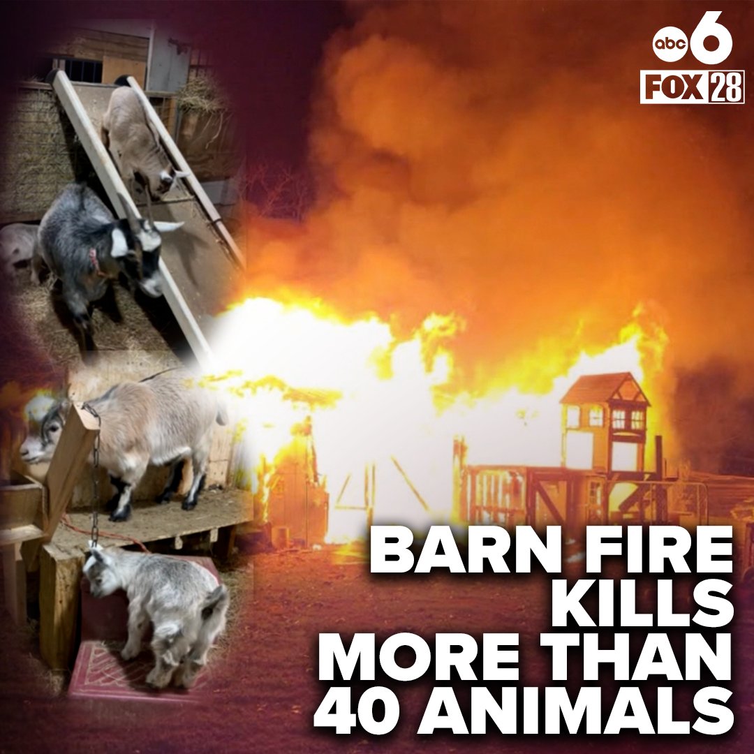 A Central Ohio family is devastated after a fire destroyed their barn and killed more than 40 animals