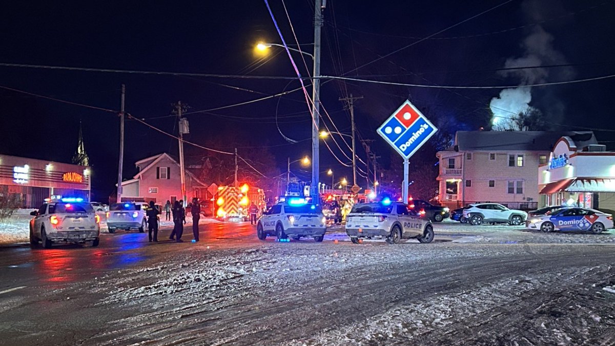 Firefighters are battling a three-alarm fire at a home in Oakley
