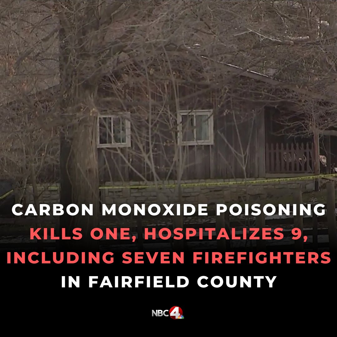 One person is dead, nine others, including seven firefighters, have been hospitalized after being exposed to carbon monoxide in Bloom Township