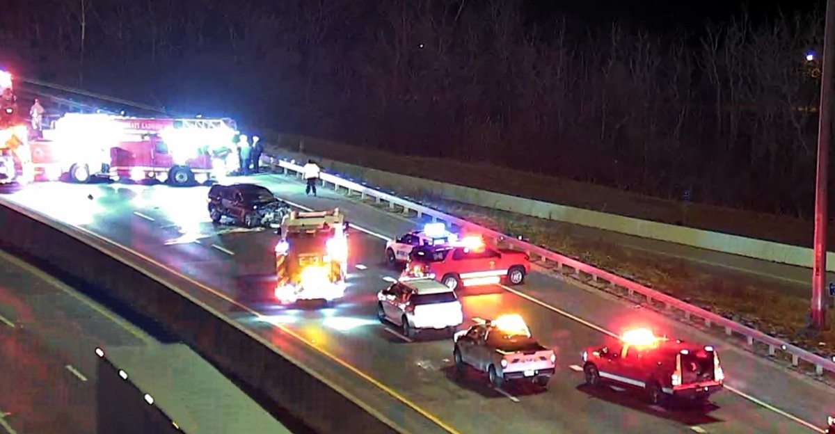 One person has died and another has been hospitalized with significant injuries after an overnight crash on Interstate 74 near South Cumminsville