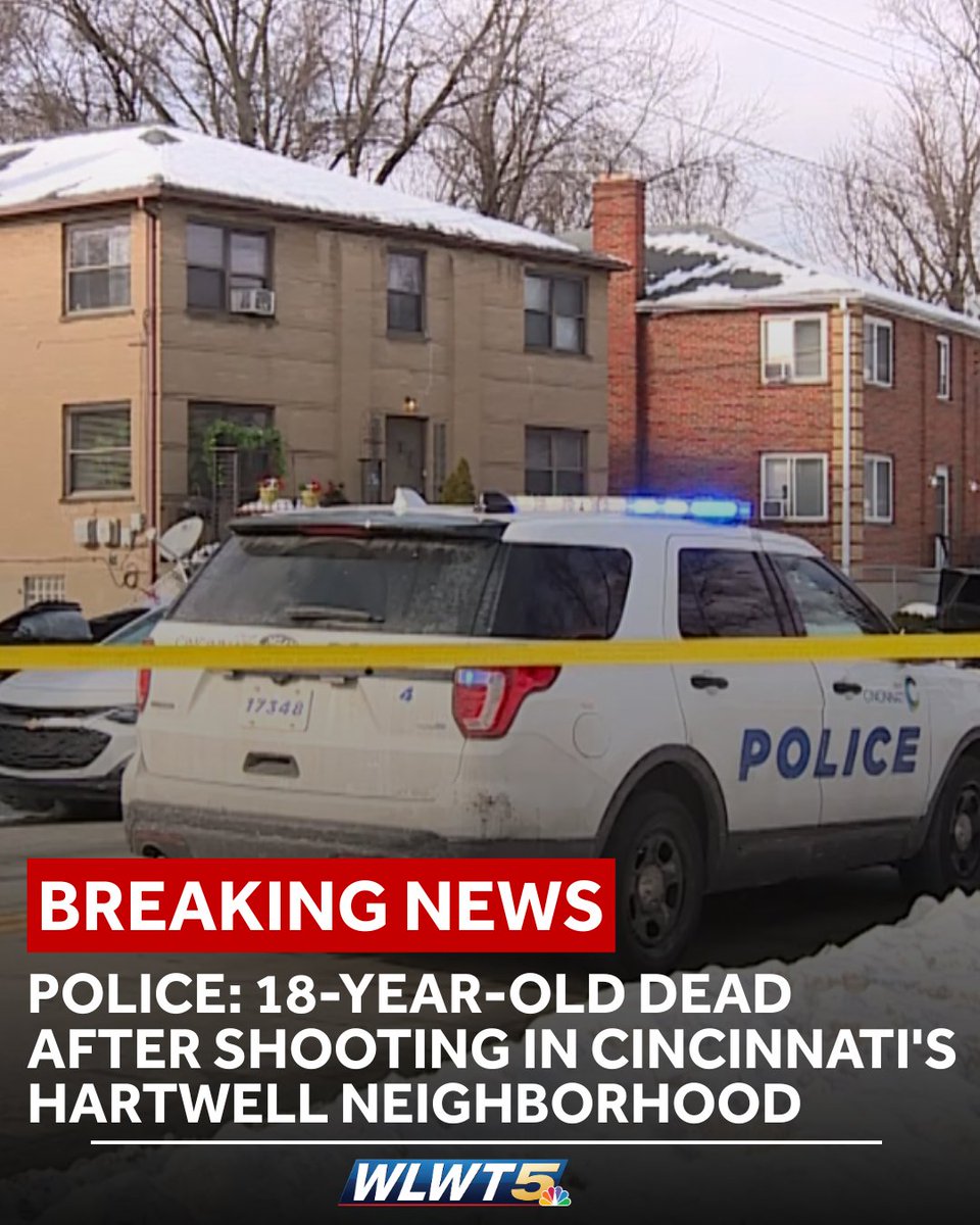 An 18-year-old has died after a shooting in Cincinnati's Hartwell neighborhood Wednesday