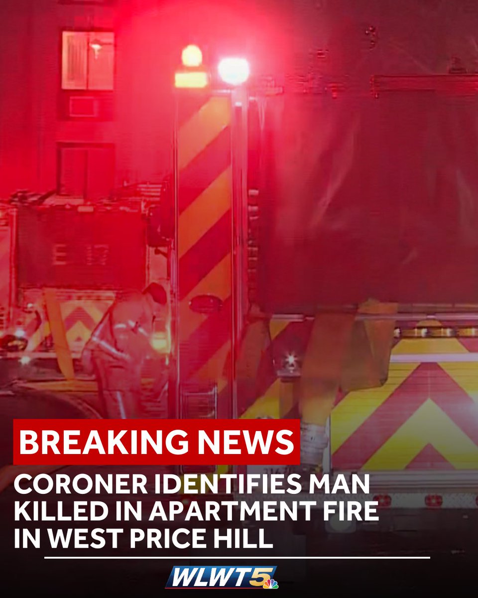 Coroner identifies man killed in apartment fire in West Price Hill