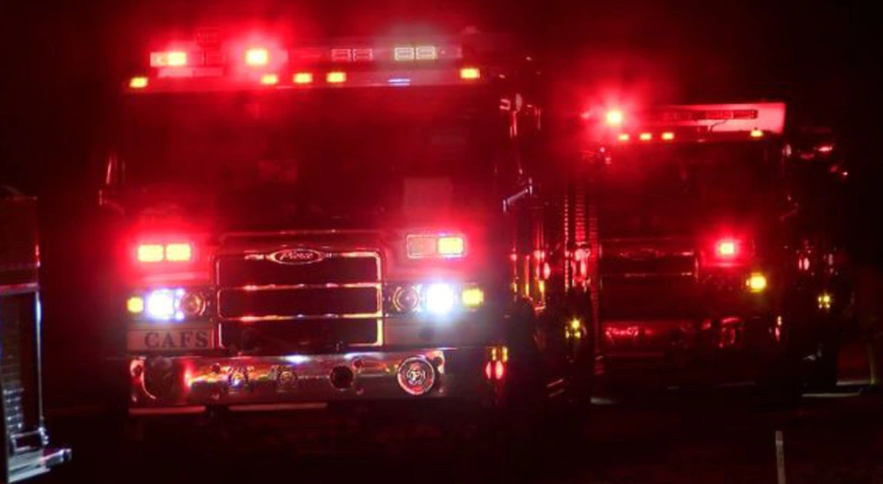 Resident, firefighter hurt at duplex fire, taken to hospital