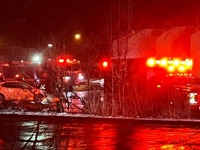 Woman rescued from Reynoldsburg apartment fire, treated for smoke inhalation