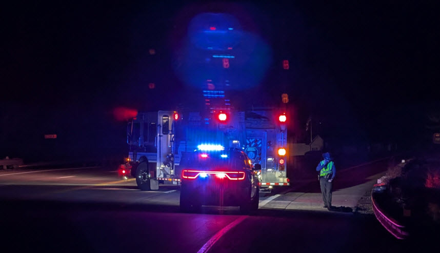 20-year-old man struck by vehicle, critically hurt overnight